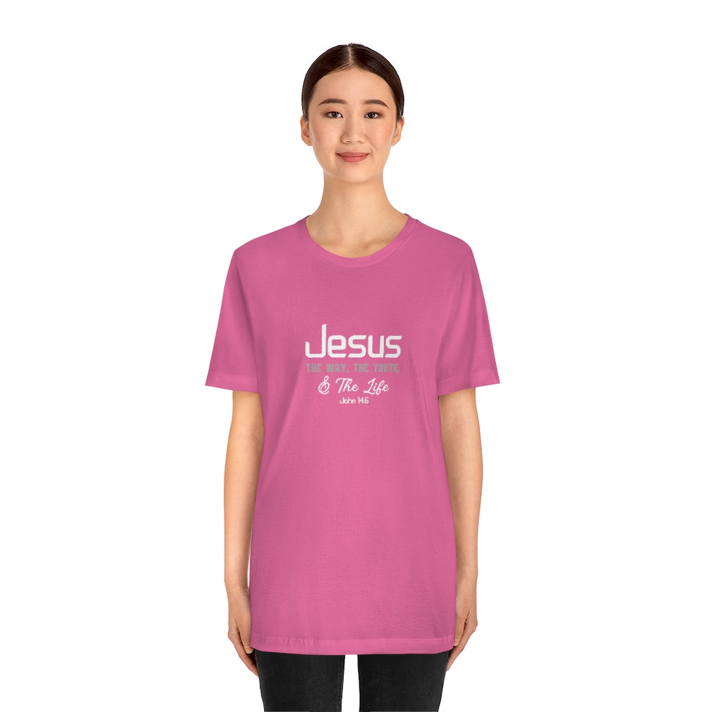 Jesus The Way Unisex Jersey Short Sleeve Tee